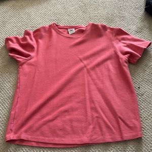 Zara salmon textured shirt size xl (fits like large)